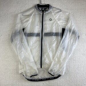 Pactimo Ultra-Lite Clear cycling wind/Rain jacket Womens  Sz Large Read*